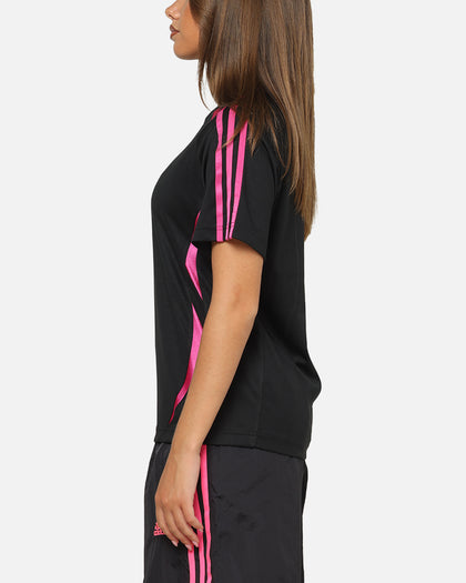 Adidas Women's Teamgeist T-Shirt Black/Pink