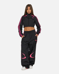 Adidas Women's Teamgeist Track Top Jacket Black/Pink