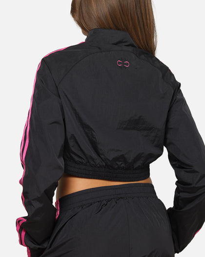 Adidas Women's Teamgeist Track Top Jacket Black/Pink