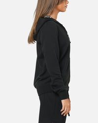 Nike Women's Sportswear Club Fleece Full-Zip Hoodie Black/White