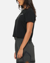 Nike Women's Sportswear Club Graphic T-Shirt Black/White