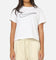 Nike Women's Sportswear Club Graphic T-Shirt White/Black