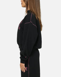 Nike Women's Sportswear Phoenix Fleece Mock-Neck Crewneck Black
