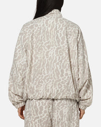 Nike Women's Sportswear Woven Printed Jacket Leopard/White