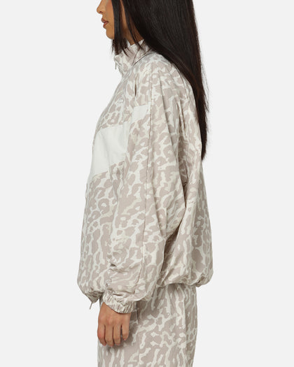 Nike Women's Sportswear Woven Printed Jacket Leopard/White