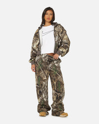 Jordan Women's Brooklyn Fleece Realtree Mod Crop Full-Zip Hoodie Sail/Sail