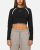 Nike Women's Sportswear Tight Long-Sleeve Cropped Top Black/Black