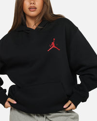 Jordan Jumpman Fleece Pullover Hoodie Black/Red