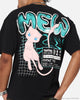 The Pokémon Collection By 73Studio Mew Vintage T-Shirt Off Black