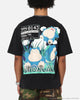 The Pokémon Collection By 73Studio Snorlax Vintage T-Shirt Off Black