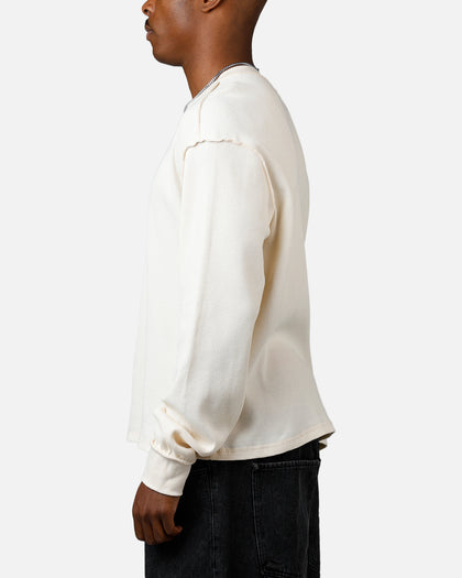 American Thrift Long Sleeve Thermal T-Shirt Off White