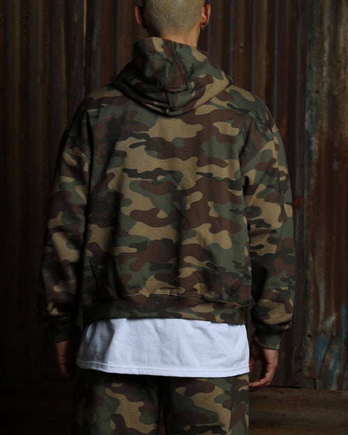 American Thrift Zip Hoodie Camo