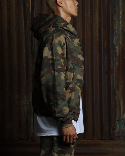 American Thrift Zip Hoodie Camo