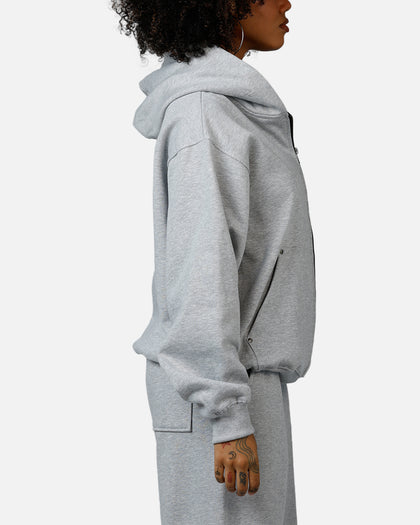 American Thrift Zip Hoodie Grey Heather