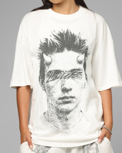 Loiter Born Again T-Shirt Off White