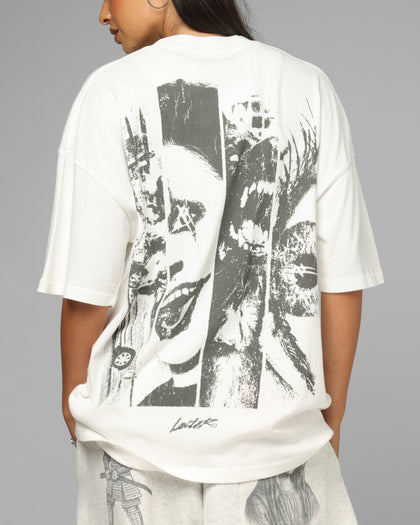 Loiter Born Again T-Shirt Off White