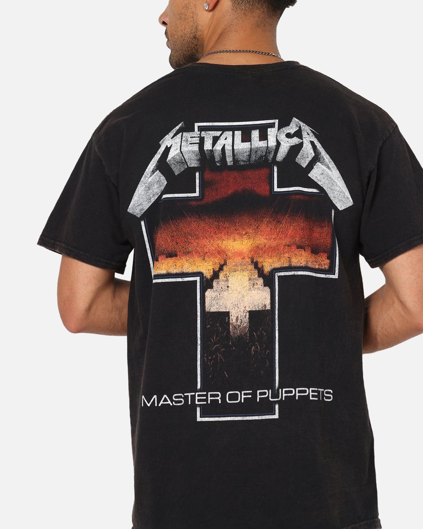 llica Master of Puppets Tシャツ Metallica Master Of Puppets T-Shirt Black Wash | Culture Kings