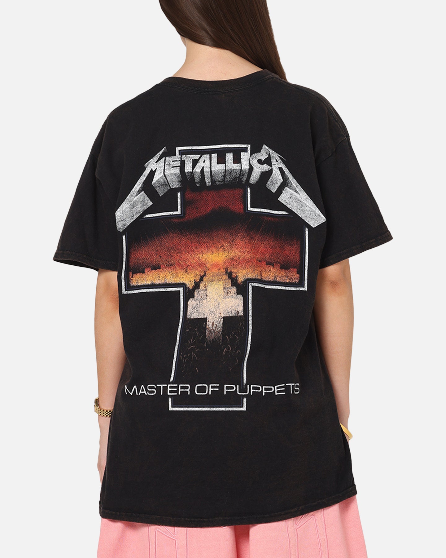 Metallica Master Of Puppets T-Shirt Black Wash | Culture Kings