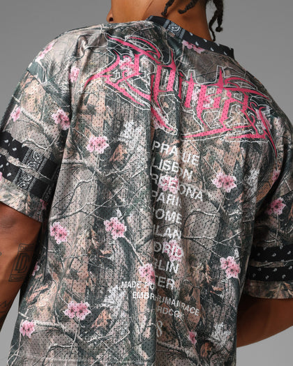 Loiter Hardcore Jersey Real Tree/Pink