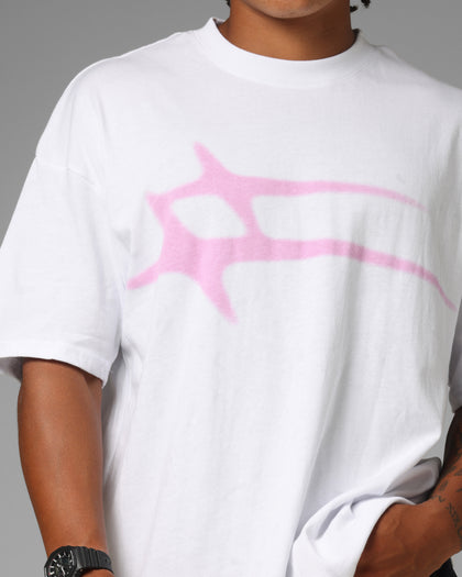 Loiter Twin Star T-Shirt White