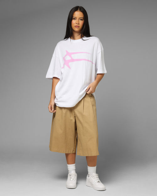 Loiter Twin Star T-Shirt White