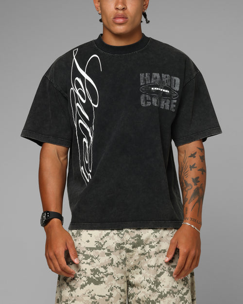 Loiter Chrome Dome T-Shirt Washed Black