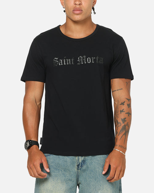 Saint Morta Cathedra El Corto T-Shirt Black