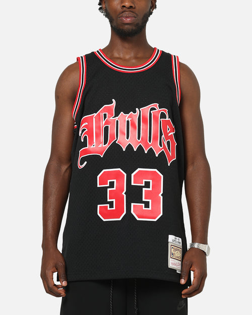 Mitchell & Ness Chicago Bulls Scottie Pippen Gothic Swing Jersey Black