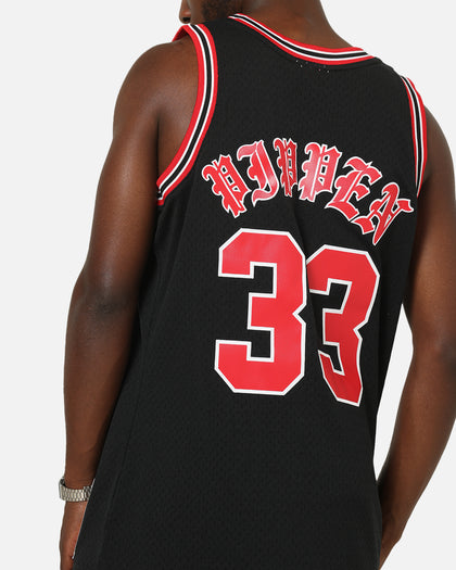 Mitchell & Ness Chicago Bulls Scottie Pippen Gothic Swing Jersey Black