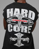 Loiter Hardcore Muscle T-Shirt Washed Black