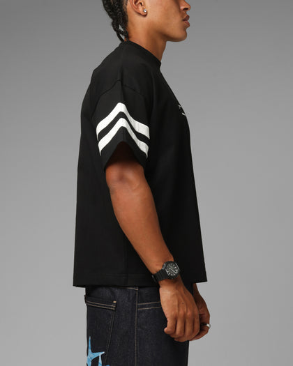 Loiter Hybrid Endzone T-Shirt Black