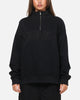 Carre Gridlock 1/4 Zip Crewneck Black