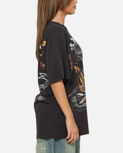 Mitchell & Ness X Mclaren Oscar Piastri Victory T-Shirt Faded Black