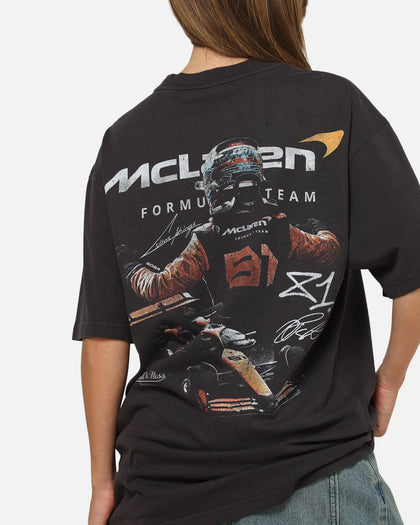 Mitchell & Ness X Mclaren Oscar Piastri Victory T-Shirt Faded Black
