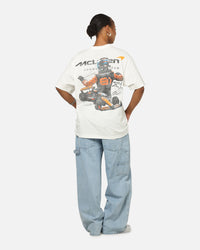 Mitchell & Ness X Mclaren Piastri Victory T-Shirt Vintage White