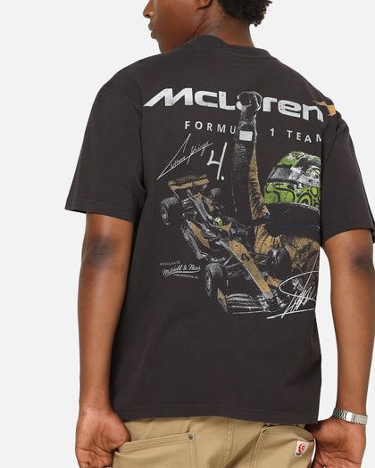 Mitchell & Ness X Mclaren Lando Norris Victory T-Shirt Faded Black