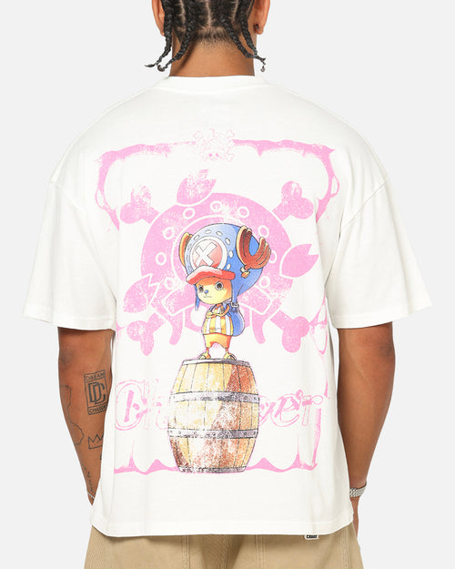 73Studio X One Piece Chopper Vintage T-Shirt Off White