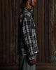American Thrift Utility Flannel Shirt Brown
