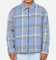 Saint Morta Plaid Zip Jacket Blue