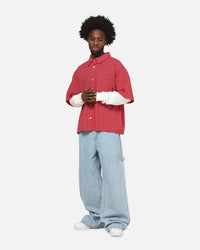 Carre Archive Layered Shirt Red Plaid