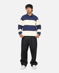 Carre Off Grid Rugby Shirt Navy