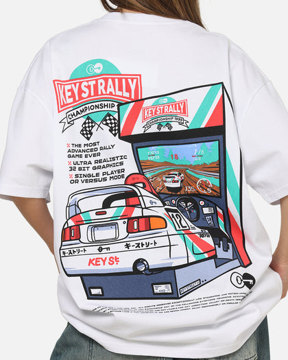 Key Street Arcade T-Shirt White