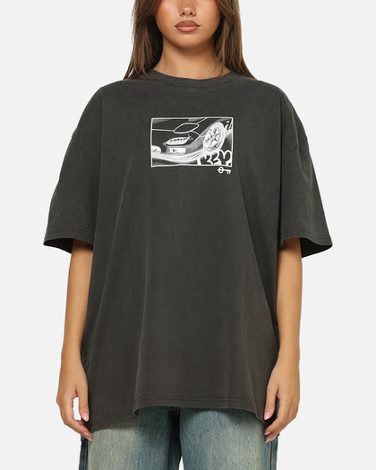 Key Street Twotone T-Shirt Black Wash