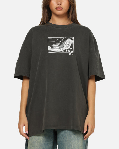 Key Street Twotone T-Shirt Black Wash