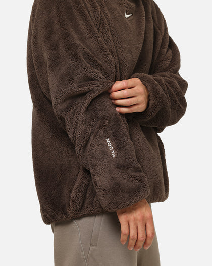 Nike Nocta Chalet Polar Fleece Hoodie Baroque Brown