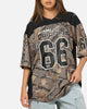 Majestic Athletic Miami Dolphins Mesh Oversized T-Shirt Khaki Forest Camo