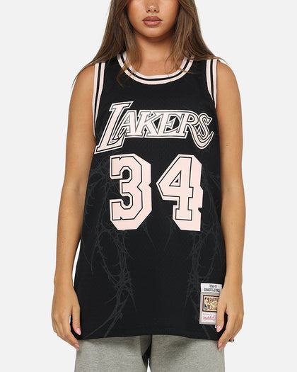 Mitchell & Ness Los Angeles Lakers Shaquille O'Neal 'Cyber' Swing Jersey Black