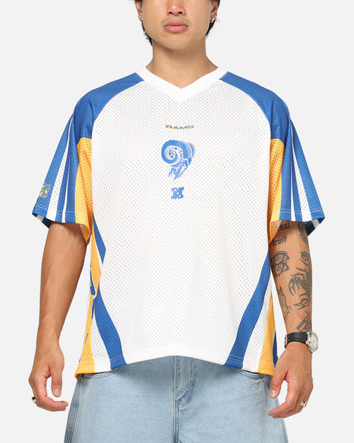 Mitchell & Ness Los Angeles Rams Warehouse Rave Jersey White/Blue/Yellow