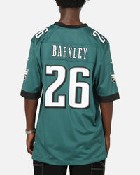 Nike Philadelphia Eagles Saquon Barkley #26 Home Game NFL Jersey Teal