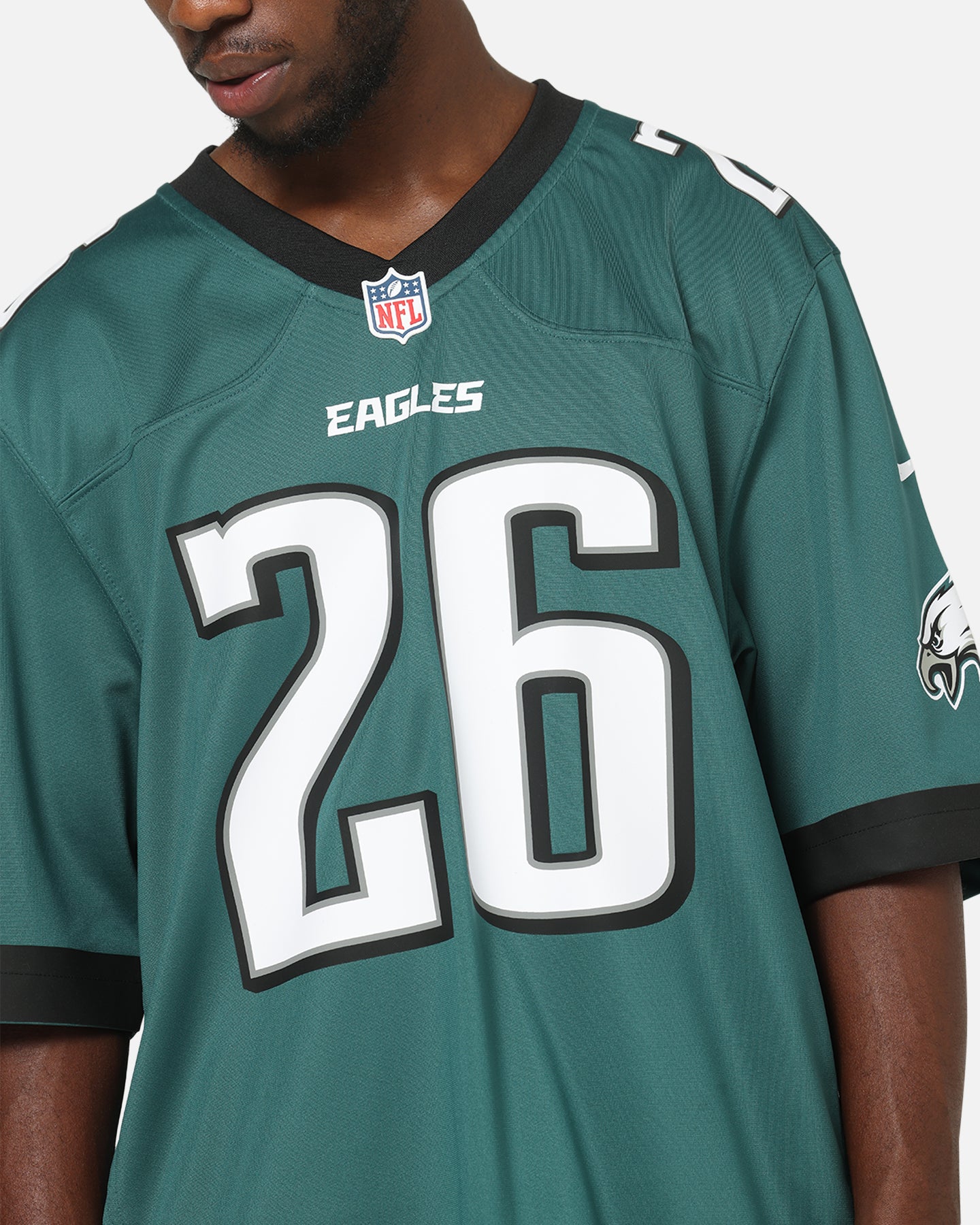Nike Philadelphia Eagles Saquon Barkley #26 Home Game NFL Jersey